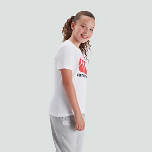 Junior Unisex CCC Logo Tee White