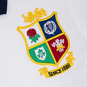 Junior Unisex British & Irish Lions Home Nations Polo Shirt White