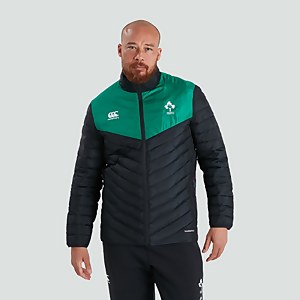 MENS IRELAND LIGHTWEIGHT PADDED JACKET BLACK - XS