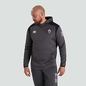 MENS IRELAND THERMOREG OVERHEAD HOODY GREY - XS