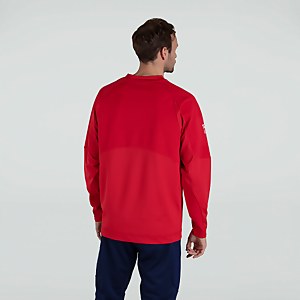 CANTERBURY BIL TECH DRILL TOP AM RED