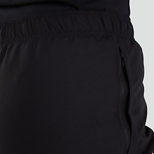 Womens Club Plain Tapered Cuff Track Pants Black