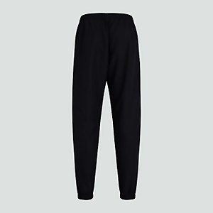 Mens Club Plain Tapered Cuff Track Pants Black