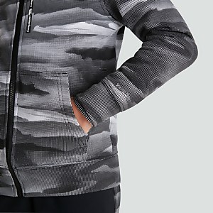CANTERBURY FZ PRINTED HOODY JM BLACK/WHITE