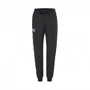 WOMENS STADIUM BRAID HYBRID TRACK PANTS BLACK - 8