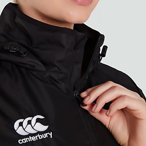 Womens Club Vaposhield Full Zip Rain Jacket Black