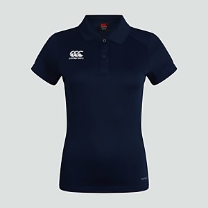 Womens Club Dry Polo Shirt Navy