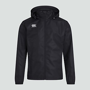 Mens Club Vaposhield Full Zip Rain Jacket Black
