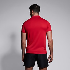 Mens Club Dry Polo Shirt Red