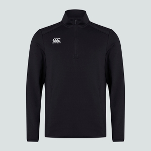 CANTERBURY CLUB QZ MID LAYER TRAINING TOP AM BLACK