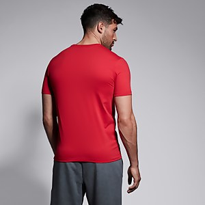 Mens Club Plain Tee Red