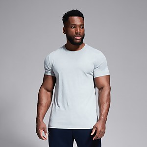 Mens Club Plain T-Shirt in Grey