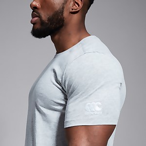 Mens Club Plain Tee Grey