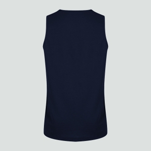 MENS CLUB DRY SINGLET IN NAVY