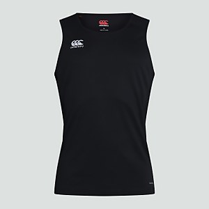 Mens Club Dry Singlet Black