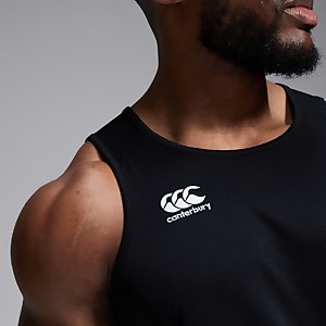 Mens Club Dry Singlet Black