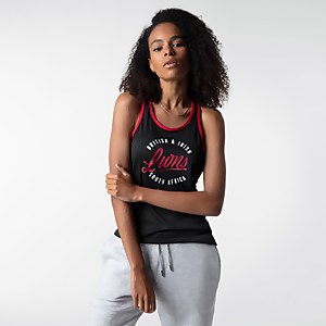 Womens British & Irish Lions Racerback Vest Black