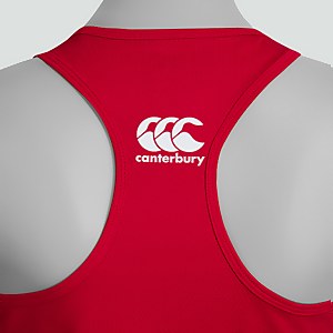 WOMENS BRITISH & IRISH LIONS RACERBACK VEST BLACK - 8