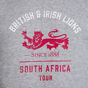 Mens British & Irish Lions Sweatshirt Grey