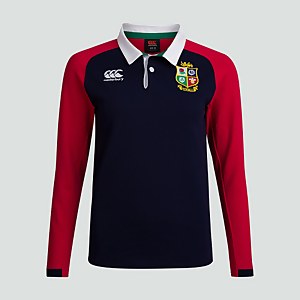 Womens British & Irish Lions Cotton Jersey Blue