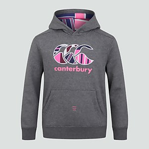 CANTERBURY CCC UGLIES HOODY JF GREY/PINK