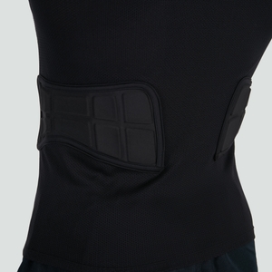 CANTERBURY CCC ELITE PROTECTION VEST AU BLK/WHT/SLV