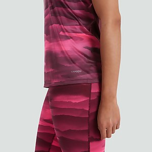 Womens Vapodri Superlight Graphic Racerback Vest Purple