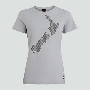 Womens Organic Cotton Tee Grey