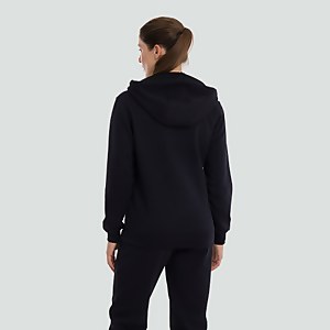 CANTERBURY ZIP THRU FLEECE HOODY AF BLACK