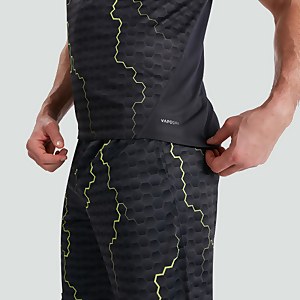 Mens Vapodri Graphic Training Singlet Blue
