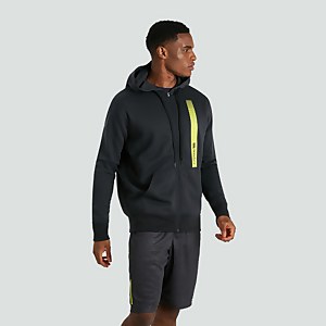 CANTERBURY ZIP THRU FLEECE HOODY AM BLUE