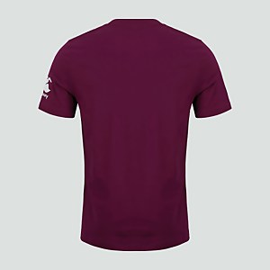 Mens Ireland Crest Logo Tee Purple