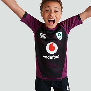 JUNIOR UNISEX IRELAND VAPODRI ALT PRO JERSEY PURPLE - AGE 6