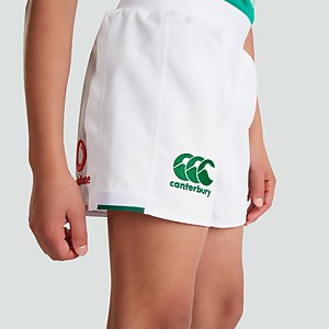 Junior Unisex Ireland Home Match Shorts White