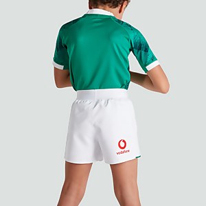 Junior Unisex Ireland Home Match Shorts White