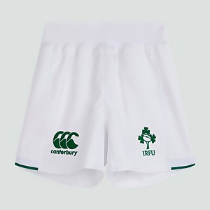 Junior Unisex Ireland Home Match Shorts White
