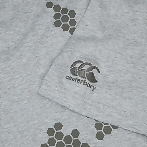 CANTERBURY ORGANIC COTTON TEE AM GREY