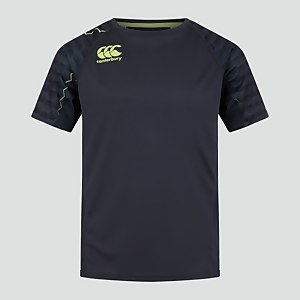 JUNIOR UNISEX VAPODRI SUPERLIGHT TRAINING TEE BLUE - AGE 6