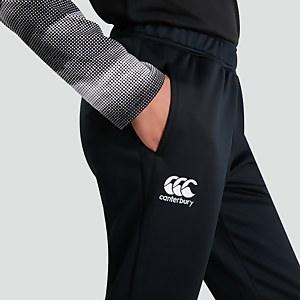 Junior Unisex Vapodri Poly Knit Pants Black