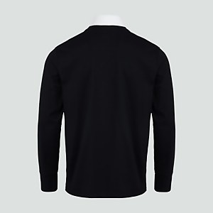 Mens Long Sleeved Retro Jersey Black