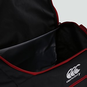 CANTERBURY MEDIUM SPORTSBAG BLACK/DAHLIA - ONESZ
