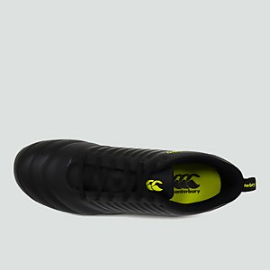 ADULT STAMPEDE 3.0 SOFT GROUND BOOT BLACK/GREEN - 6