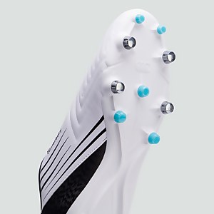 ADULT SPEED 3.0 SOFT GROUND BOOT WHITE/BLACK - 6