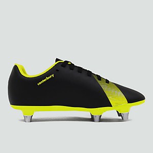 Junior Unisex Phoenix 3.0 Soft Ground Boot Black/Green