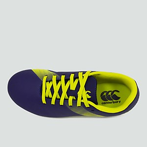 JUNIOR UNISEX PHOENIX 3.0 FIRM GROUND BOOT BLUE/GREEN - 13