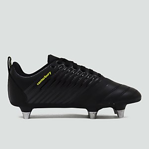 Junior Unisex Stampede 3.0 Plus Soft Ground Boot Black/Green