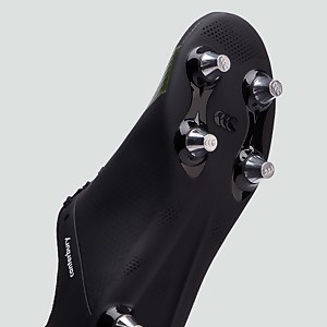 JUNIOR UNISEX PHOENIX 3.0 PLUS SOFT GROUND BOOT BLACK/GREEN - 13