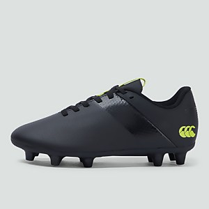 JUNIOR UNISEX PHOENIX 3.0 PLUS FIRM GROUND BOOT BLACK/GREEN - 13