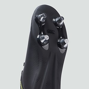 JUNIOR UNISEX PHOENIX 3.0 PLUS FIRM GROUND BOOT BLACK/GREEN - 13