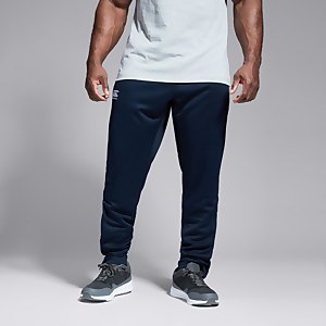 TAPERED POLY KNIT PANT NAVY